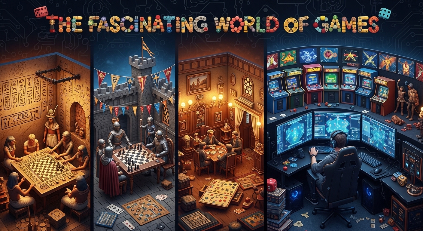 The World of Games: A Journey Through Imagination, Innovation, and Competition