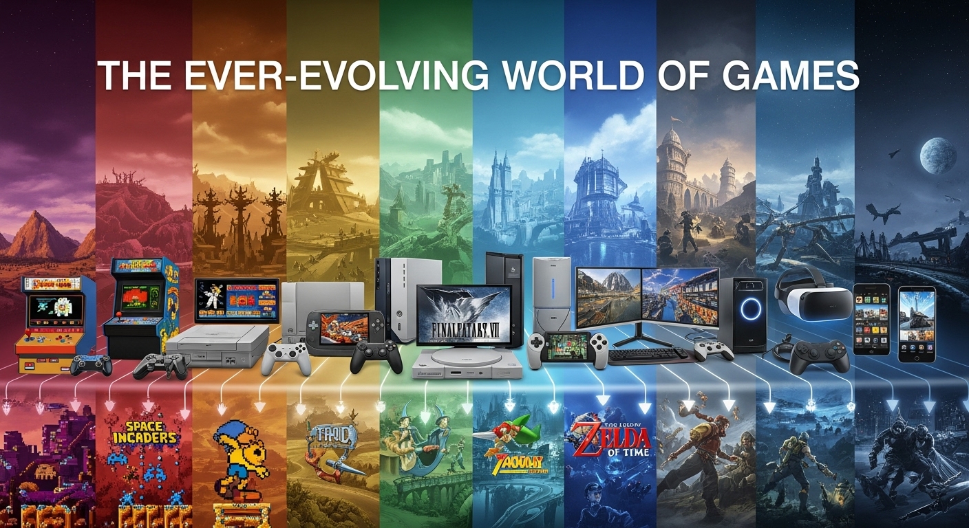 Games: The Ever-Evolving World of Play and Imagination