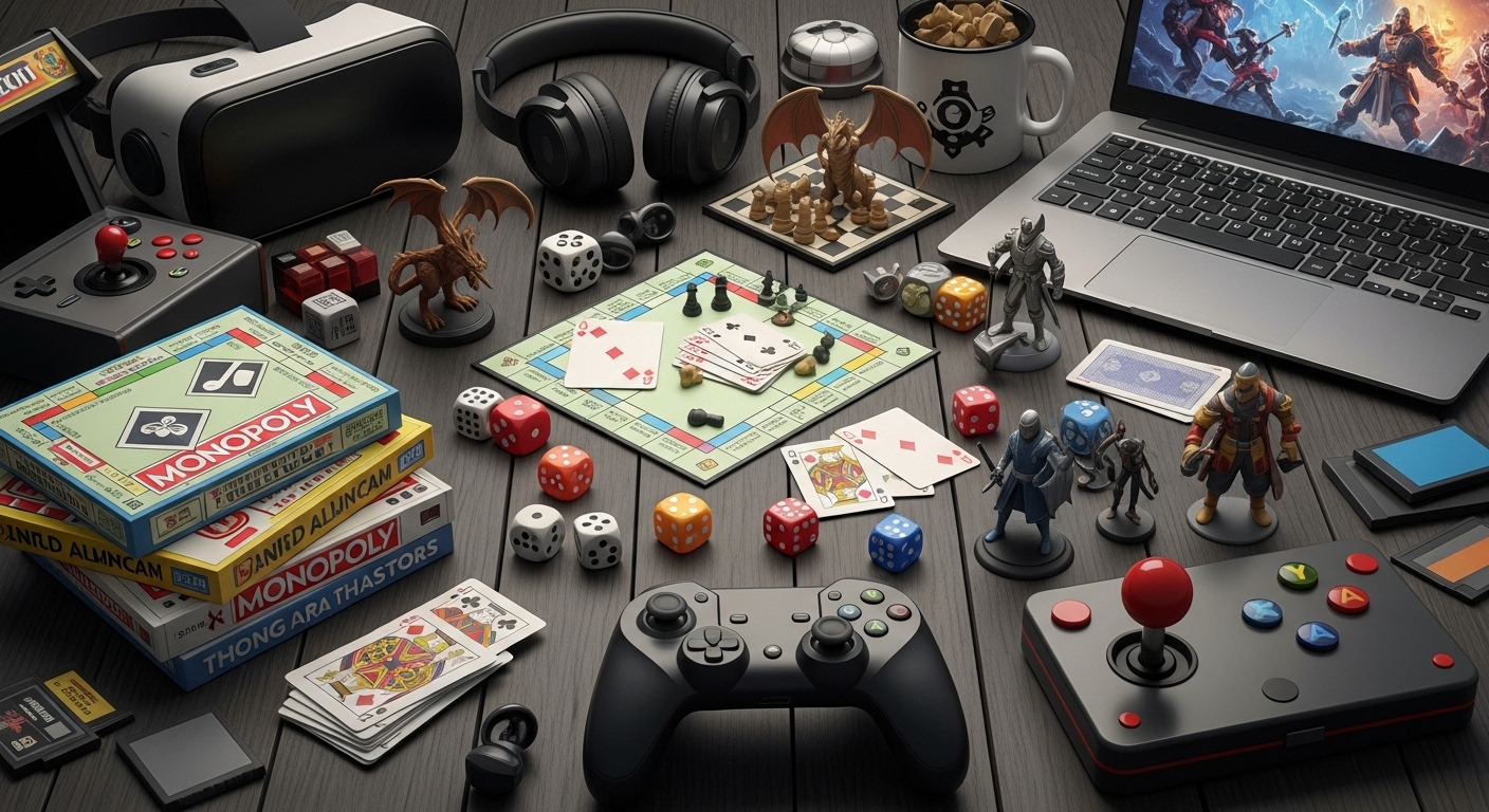 The Evolution of Games: From Classic Fun to Digital Adventures